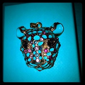 Betsey Johnson Leopard Charm
